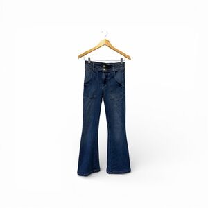 FRAME Women's Le High Flare Dark Wash Jeans Size 26